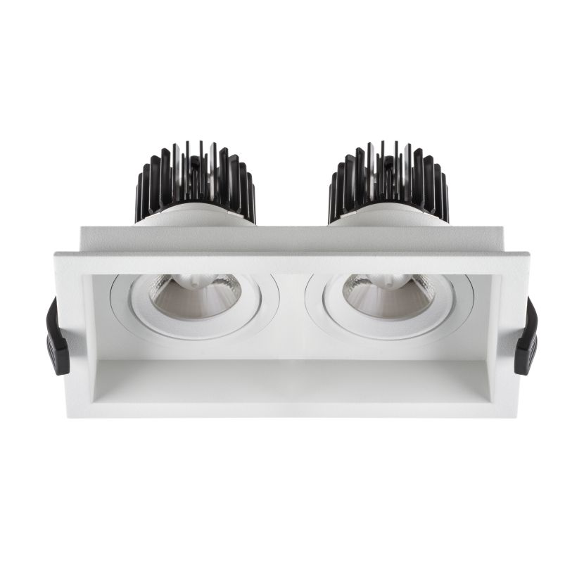 Embutido LED Fedro 7W Small C Recedido Dos Luces · Kohen Iluminación