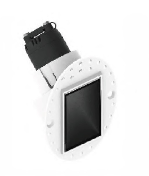 Embutido LED Fedro 3,2W Mini C De Pared Asimetrico S-Marco · Kohen Iluminación