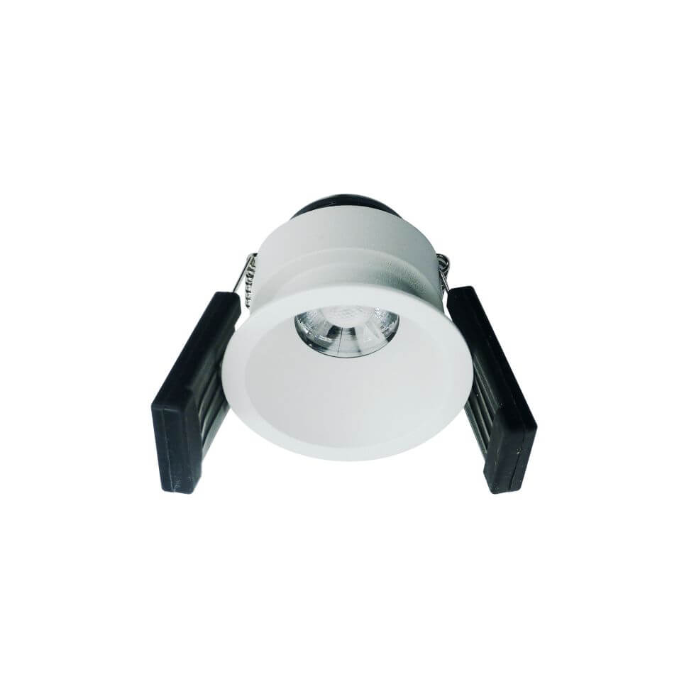 Embutido LED Fedro 2.0 6W Mini R Recedido Prof. Fijo · Kohen Iluminación