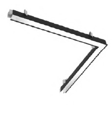 Embutido LED Lino Emp Esq H Izq Plaqueta 23W · Kohen Iluminación