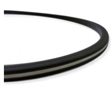 Tira LED Buddy Silicone 16Wxm Top Bending 16X16Mmx5Mts Negro · Kohen Iluminación