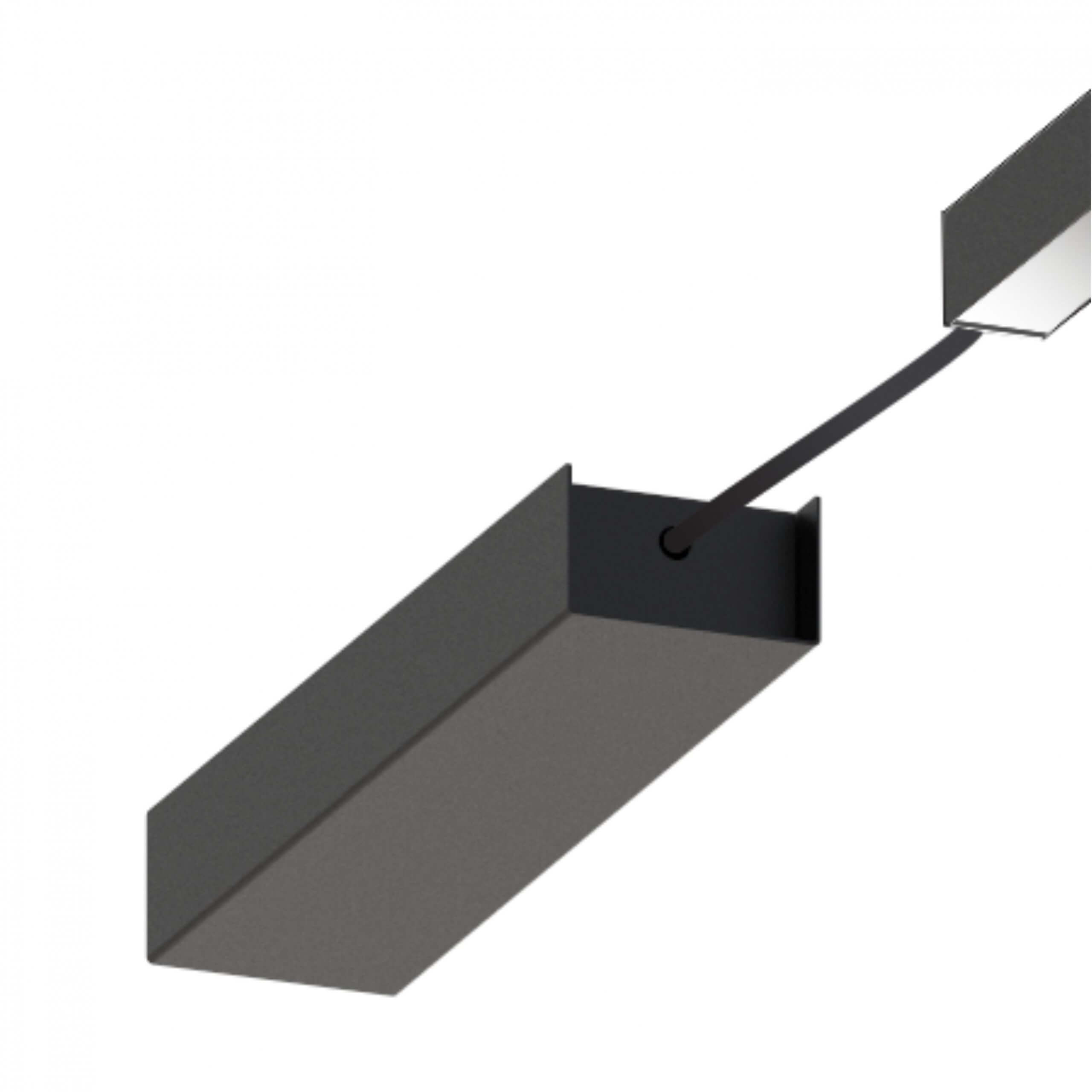 Accesorio Caja Porta Equipo Lino Plafon 285 Mm · Kohen Iluminación