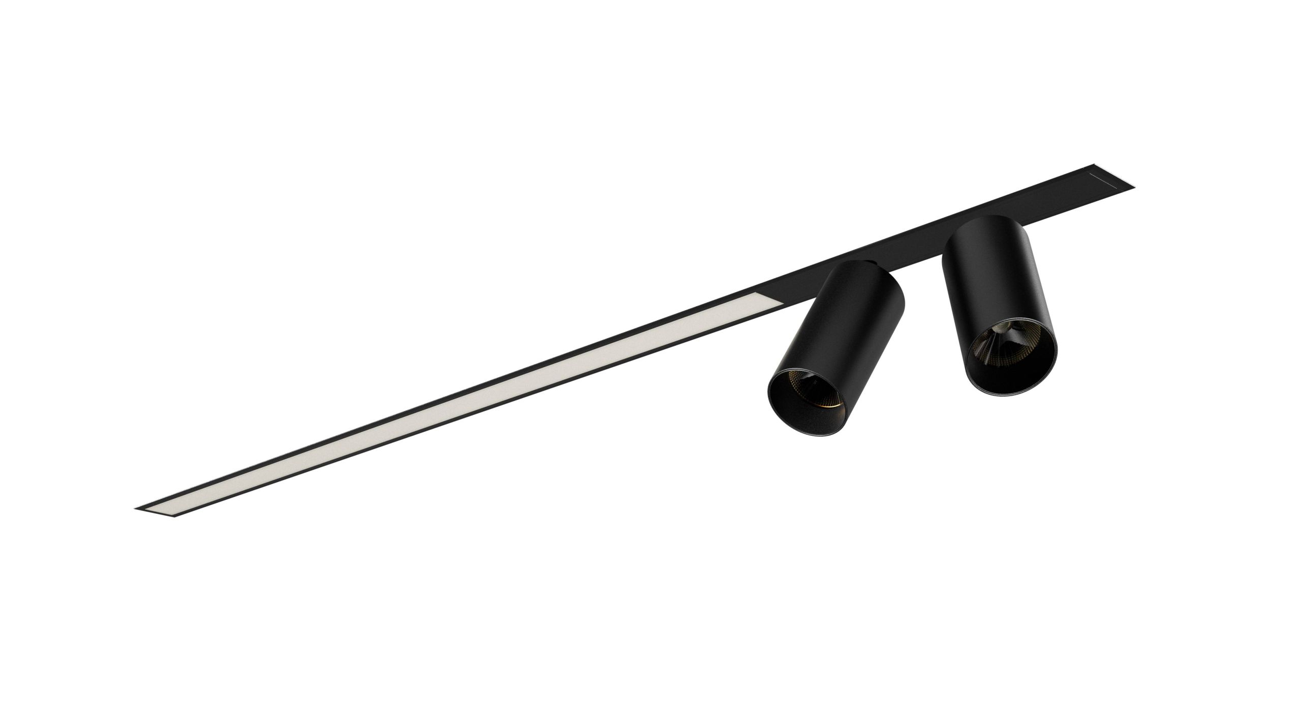 Embutido LED Lino Croll Emp 2 Cabezales Tira 21W, 1500Mm · Kohen Iluminación