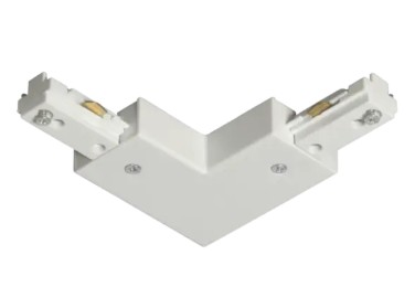 Accesorio Unión L Para Riel De 1 Efecto(S) Blanco (Adaptable Para Lado Derecho O Izquierdo · Kohen Iluminación