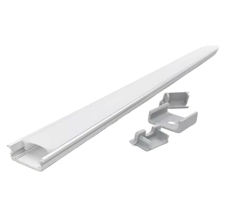 Perfil LED Perfil De Aluminio Con Acrilico Opal X 3 Metros · Kohen Iluminación