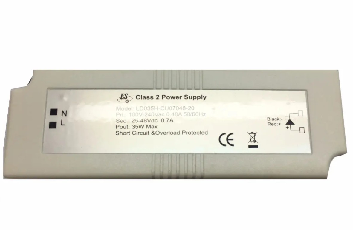 Fuente LED Fuente 700Ma 35W Sec: 25-48Vdc Pmax: 35W · Kohen Iluminación